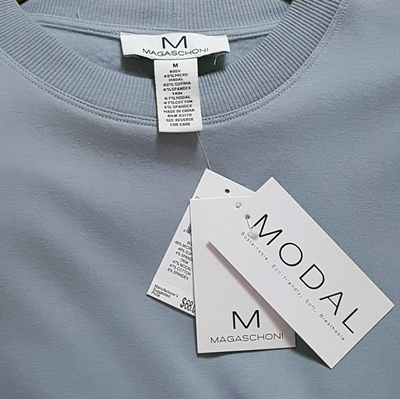 Cargo Pocket Modal Sweatshirt - Picture 3 of 8